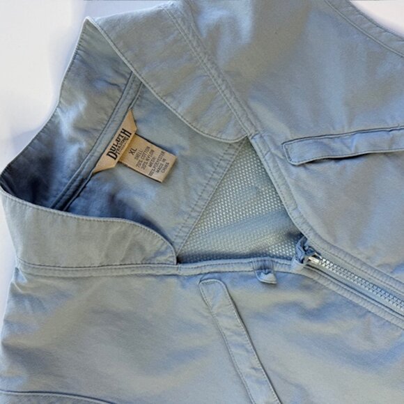 Duluth Trading Zip Up Utility Work Vests X-Large Mesh Back Fishing Hiking Photo - Picture 3 of 13